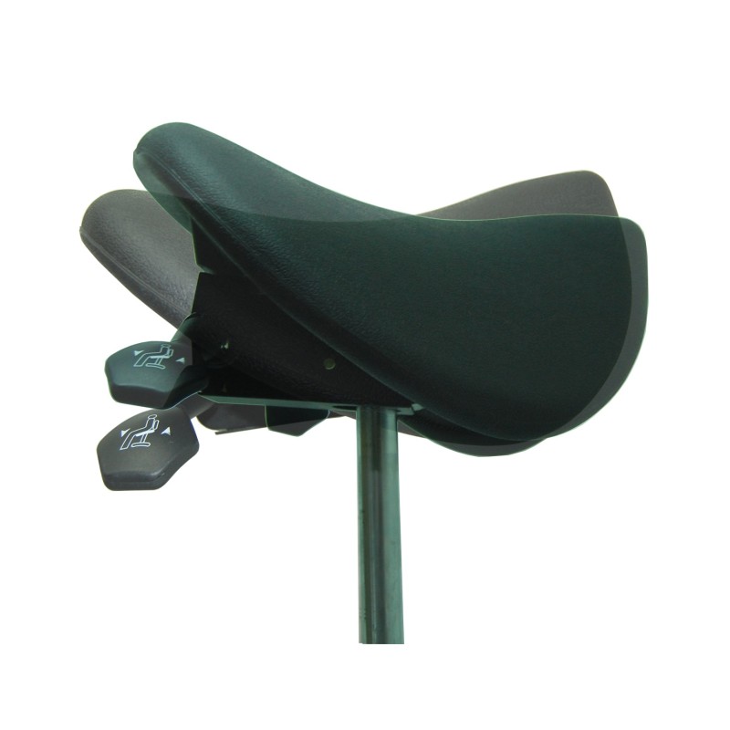 Tabouret Pony sur roulettes