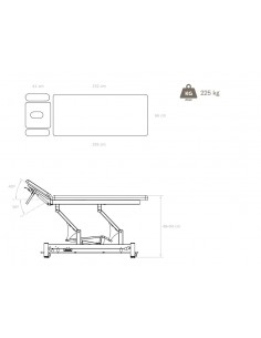 Table Guth - 2 sections -... 2