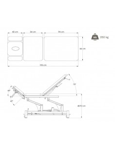 Table Rila - 3 sections -... 2