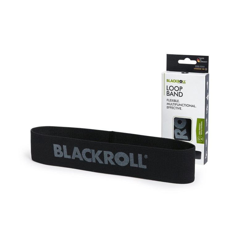 Blackroll Elastique Squat Loop Band - Bande Extra Forte Noir