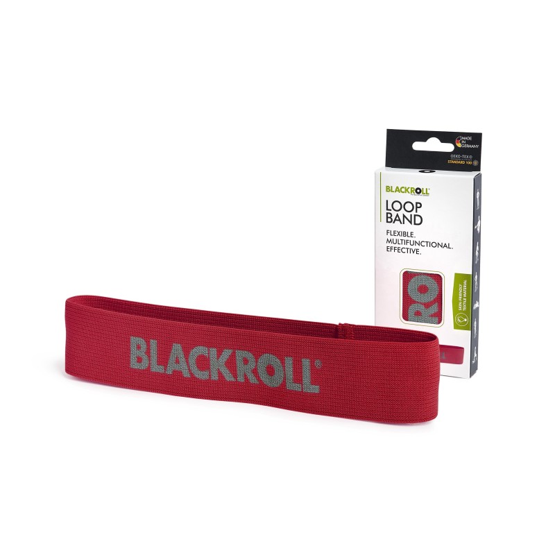 Blackroll Elastique Squat Loop Band - Bande Classic Rouge