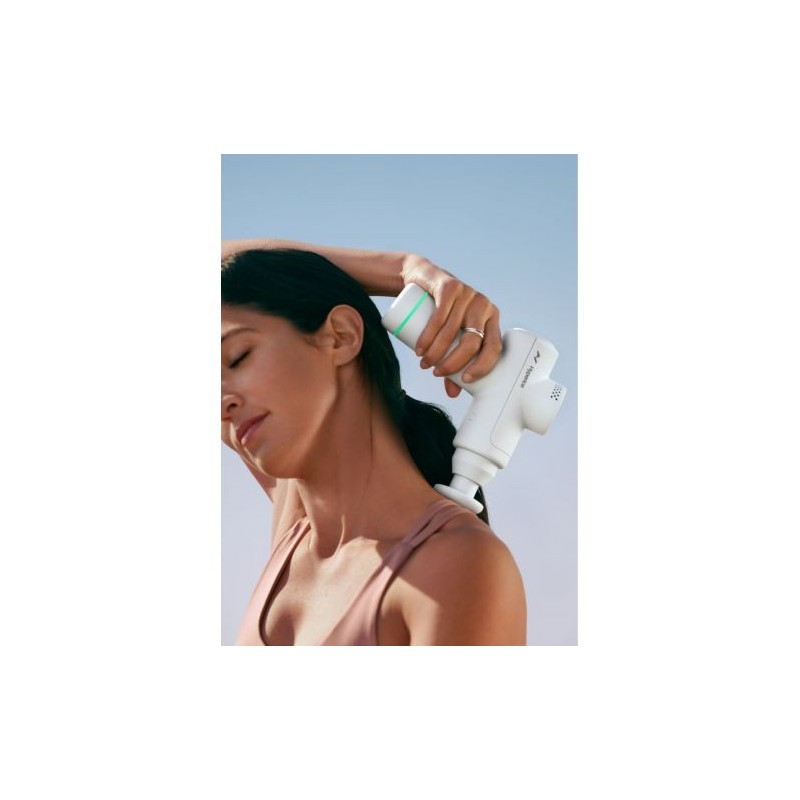 Pistolet de massage HYPERVOLT GO 2 sans fil pour la réduction des douleurs et raideurs musculaires, l'amélioration de l'amplitud
