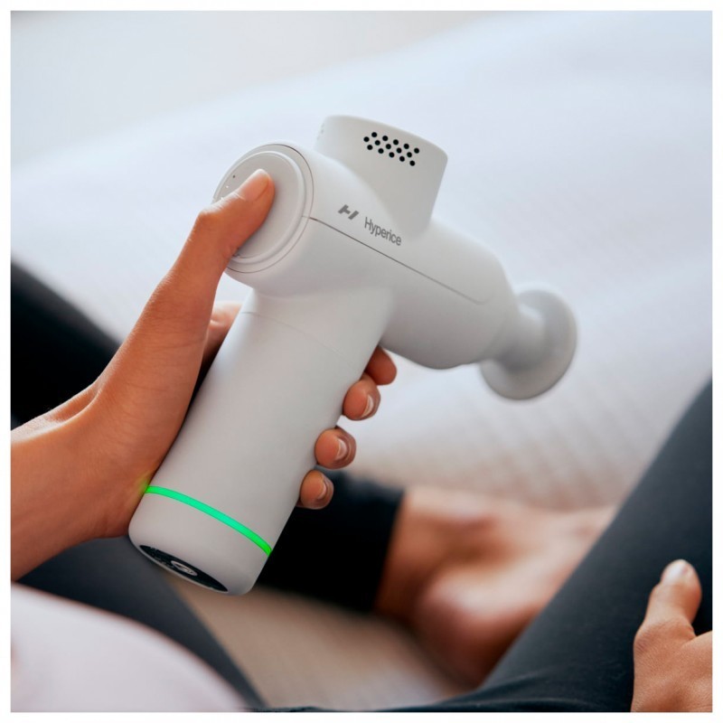 Pistolet de massage HYPERVOLT GO 2 sans fil pour la réduction des douleurs et raideurs musculaires, l'amélioration de l'amplitud