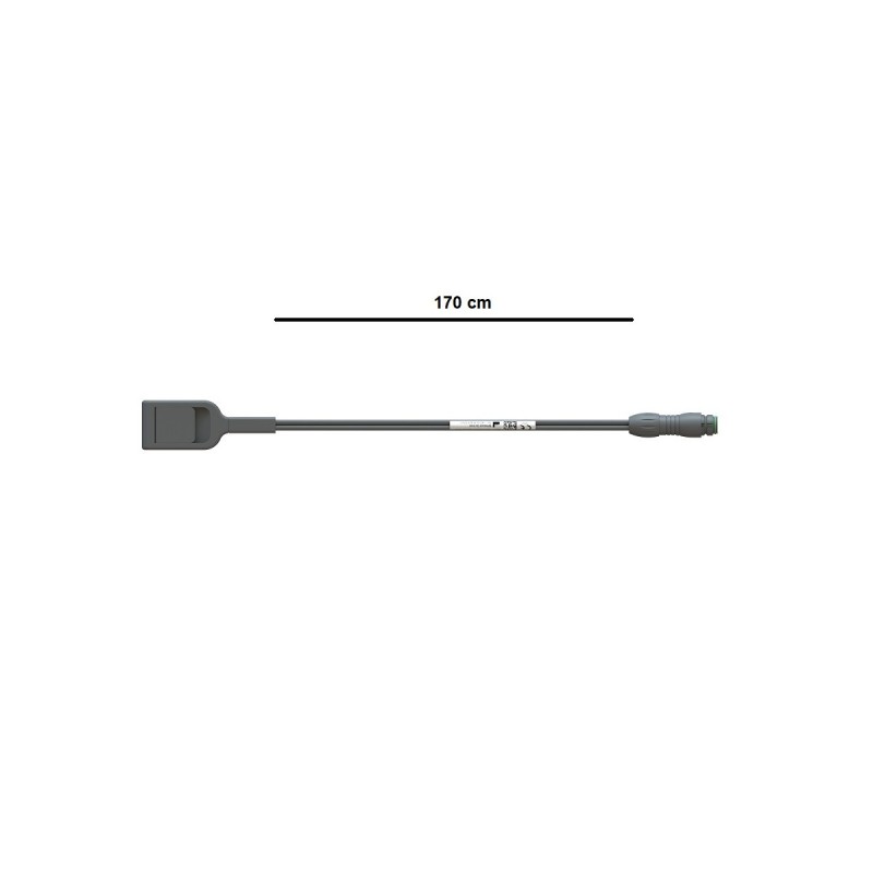 Câble adhésif Neutral Winback - pour Back 4 et Back 3TX (Neutre - embout noir)