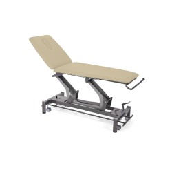 Table de massage Montane Tatras Gerlach 2 sections - dos - électrique - 4 roues