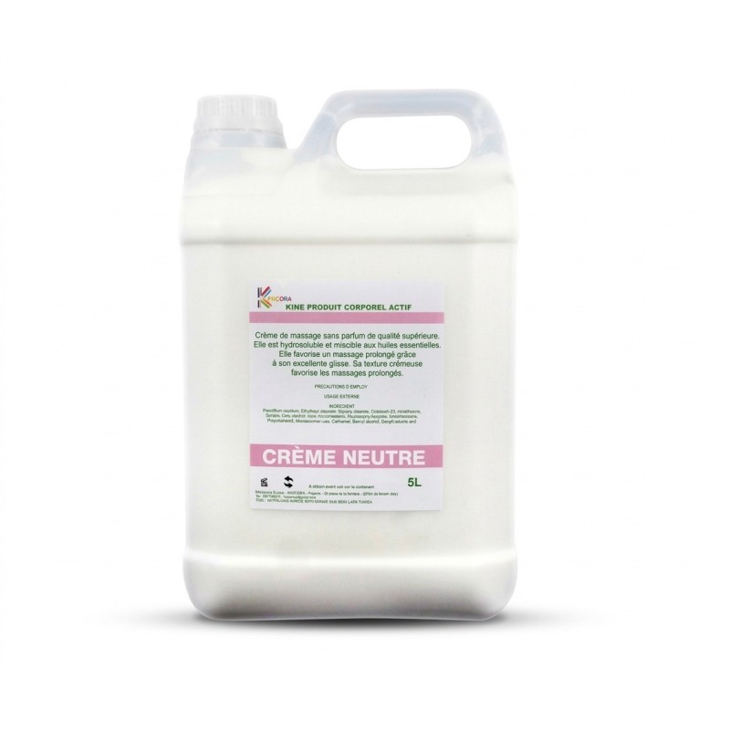 Crème de massage neutre 5L
