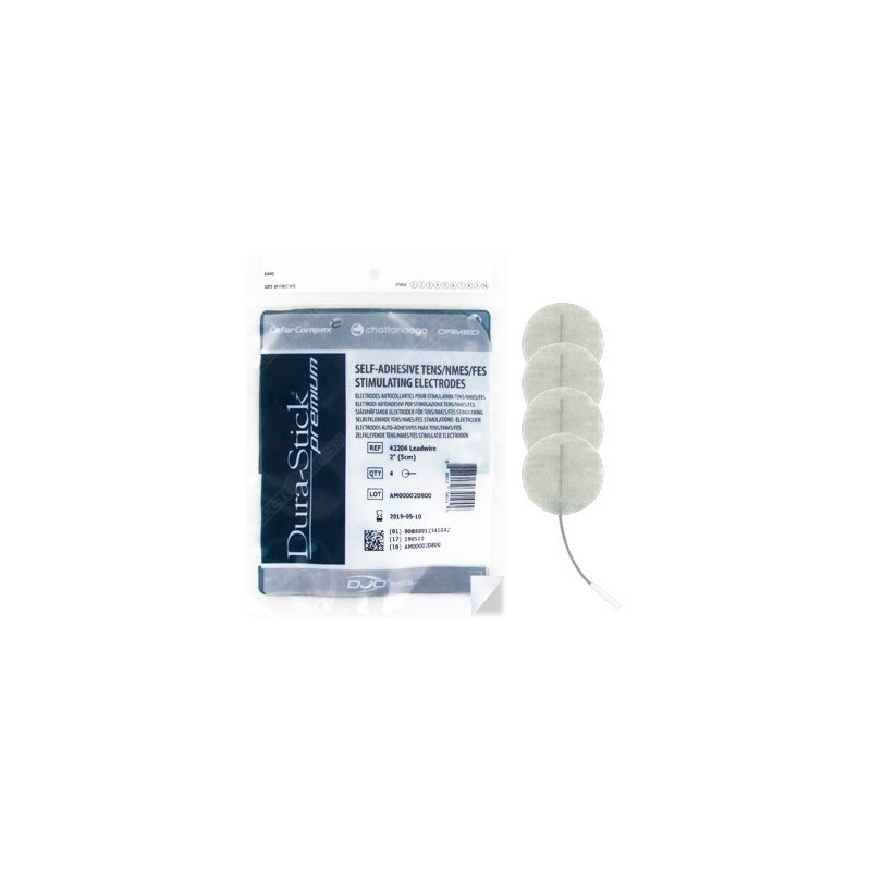 Électrodes à fil (x4) - Dura-stick Premium - diamètre 50mm