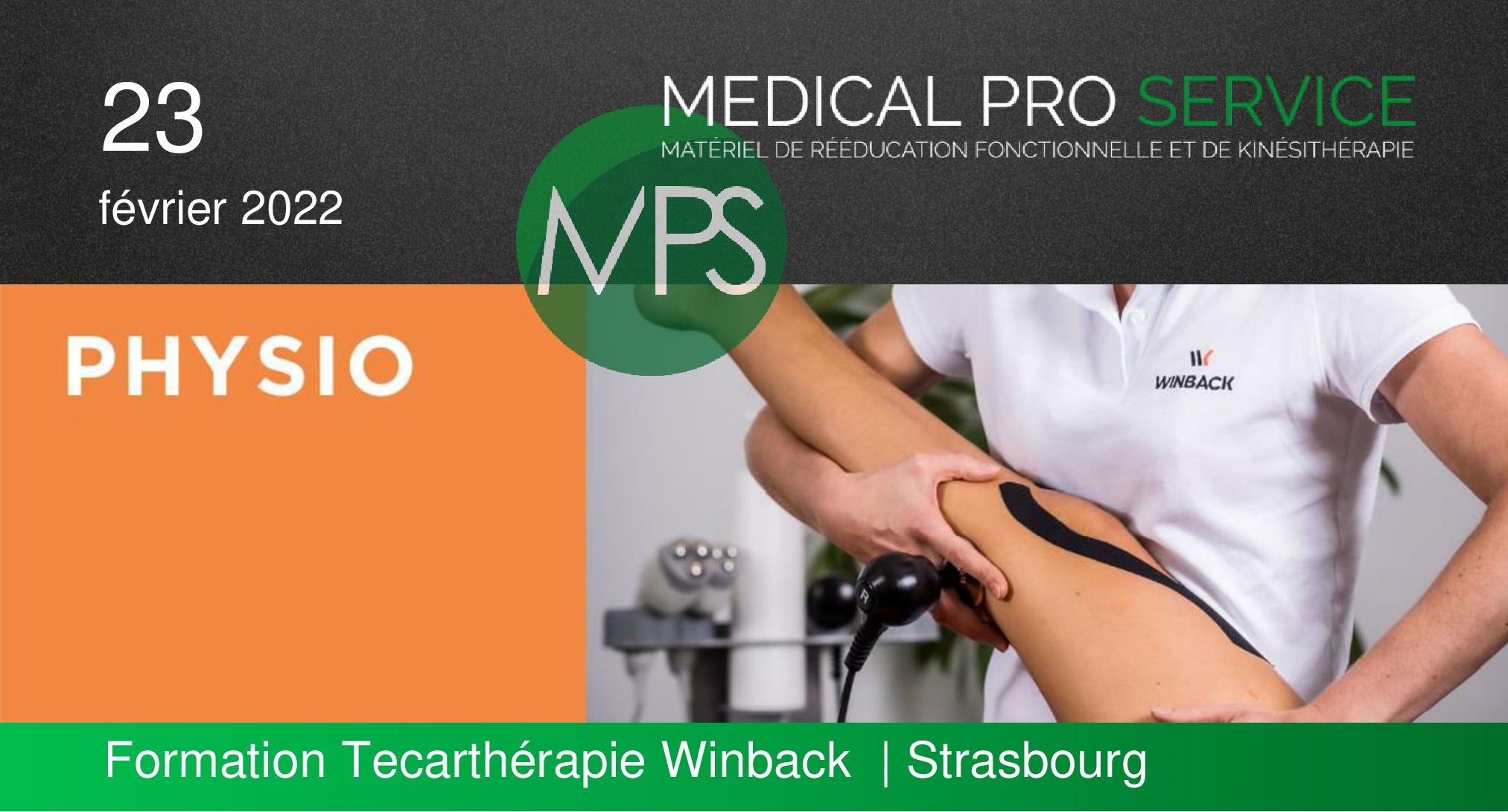 FORMATION TECARTHÉRAPIE WINBACK  "PHYSIO"